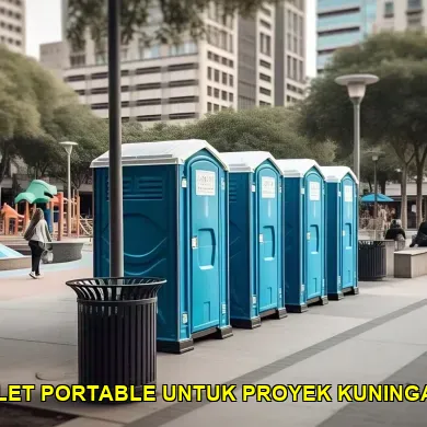 sewa toilet portable untuk proyek kuningan murah